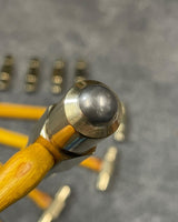 Tungsten Carbide Ball Peen Blade Straightening and Riveting Hammer
