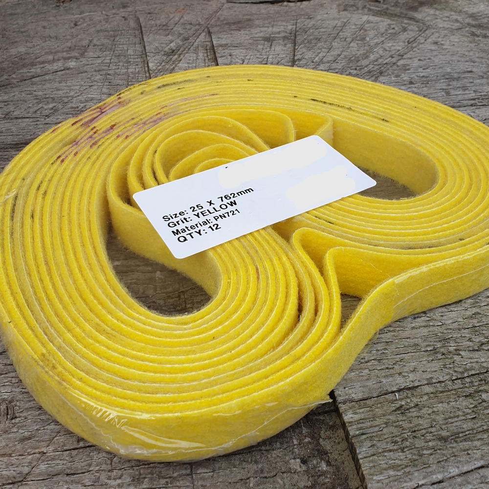 Cleaning and polishing Belt - 25mm x 762mm (1