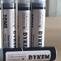 08mm 20ml Dykem Marker fluid refillable pen / marker
