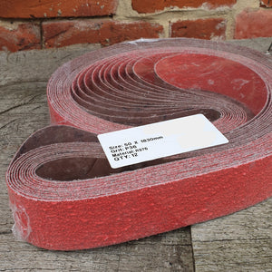 Ceramic abrasive belt 2" x 72" (50mm x 1830mm)