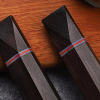 Ebony and G10 Faceted WA handles